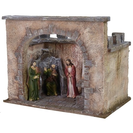 Judgment and scourging of Christ at the tribunal 25x15x20 h