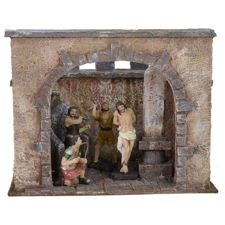 Setting judgment and scourging of Christ at the tribunal