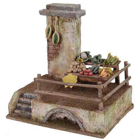 Ambientación del frutero cm 19,5x14,5x18,5 h altura