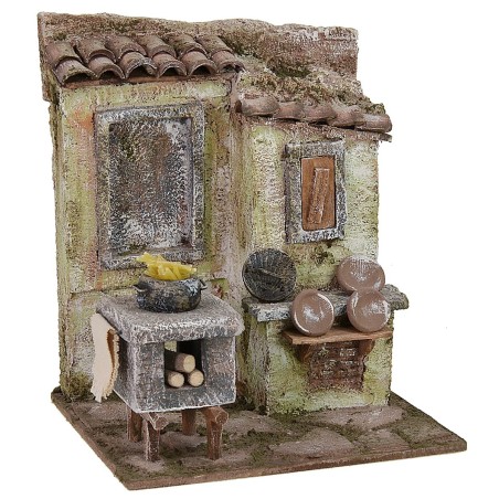 Ambientación macarronero cm 18x15x21 h altura, estatuas