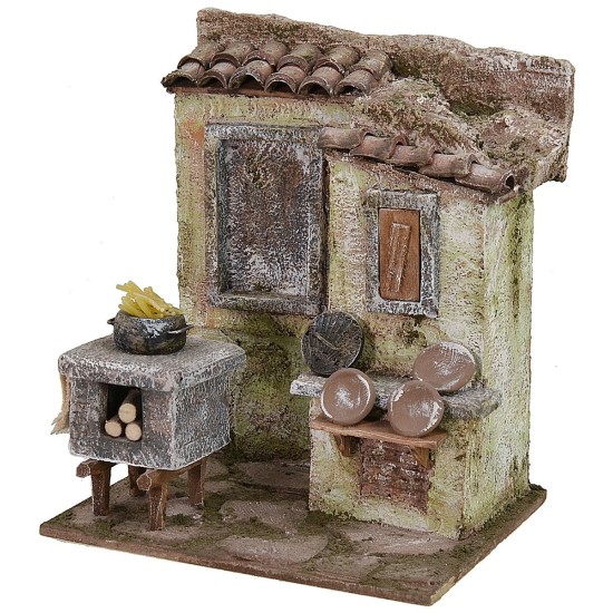 Ambientación macarronero cm 18x15x21 h altura, estatuas