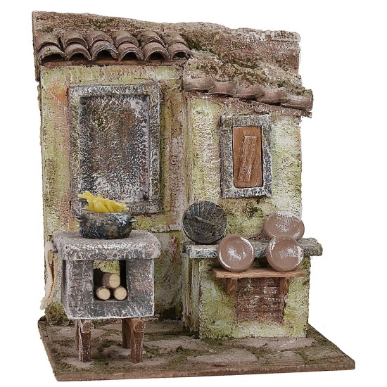 Ambientación macarronero cm 18x15x21 h altura, estatuas