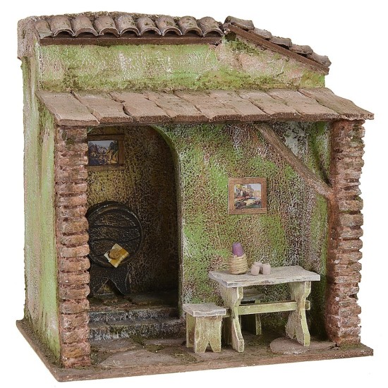 Osteria con cantina cm 24x18x25 h