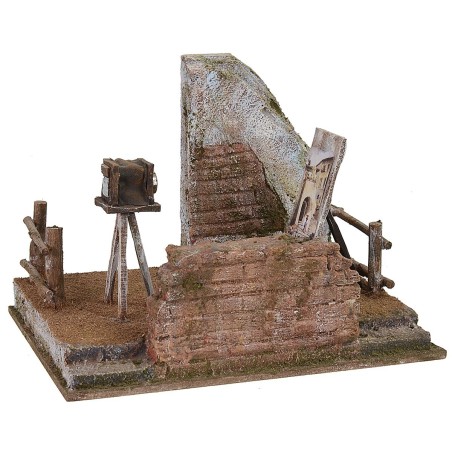 Ambientación fotógrafo cm 24,5x17,5x17,5 h altura