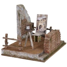 Ambientazione fotografo cm 24,5x17,5x17,5 h altezza