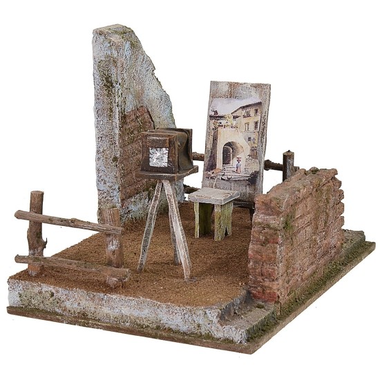 Ambientazione fotografo cm 24,5x17,5x17,5 h