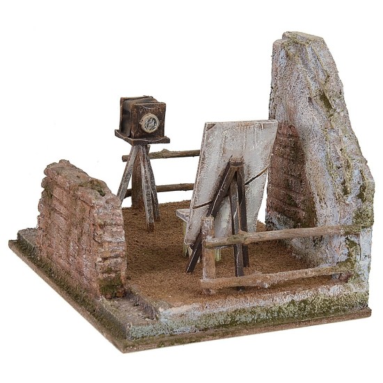 Ambientación fotógrafo cm 24,5x17,5x17,5 h altura