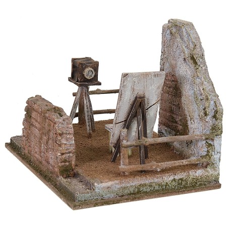 Ambientación fotógrafo cm 24,5x17,5x17,5 h altura