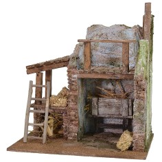 Fienile con mangiatoia cm 24,5x17,5x27 h 2