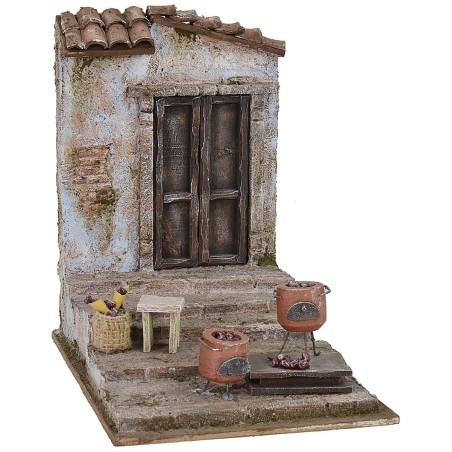 Ambientazione castagnaro cm 17,5x24,5x25 h