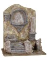 Rudere di altare antico cm 23,5X18X29 h tempio, altezza, legno