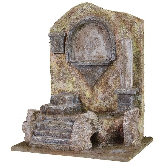 Ruina de altar antiguo cm 23,5X18X29 h templo, altura, madera