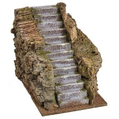 Scala per presepe cm 11,5x17,5x13,5 h consigliata, presepe