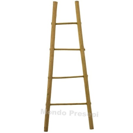 Escalera de madera de 14,5 cm Mondo Presepi