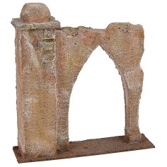 Arco d'ingresso con colonna laterale cm 17x4,5x18,5 h 2