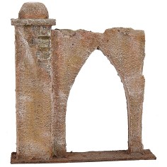 Arco d'ingresso con colonna laterale cm 17x4,5x18,5 h laterale