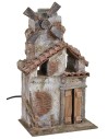 Mulino a vento funzionante cm 19,5x14,5x36,5 h altezza, mulino
