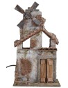 Molino de viento en funcionamiento de 19,5x14,5x36,5 cm h