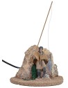 Pescatore in piedi serie 8 cm Oliver in movimento Mondo Presepi