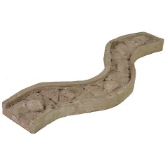 Strada doppia curva cm 60x11x4 h 2