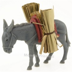 Donkey with bundles