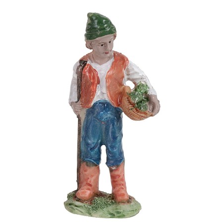 Pescatore 9 cm in resina