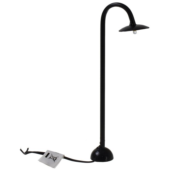 Lampione da strada con led 3V luce calda h.13,5 cm