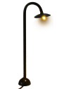 Lampione da strada con led 3V luce calda h.13,5 cm