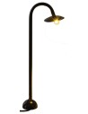 Lampione da strada con led 3V luce calda h.13,5 cm