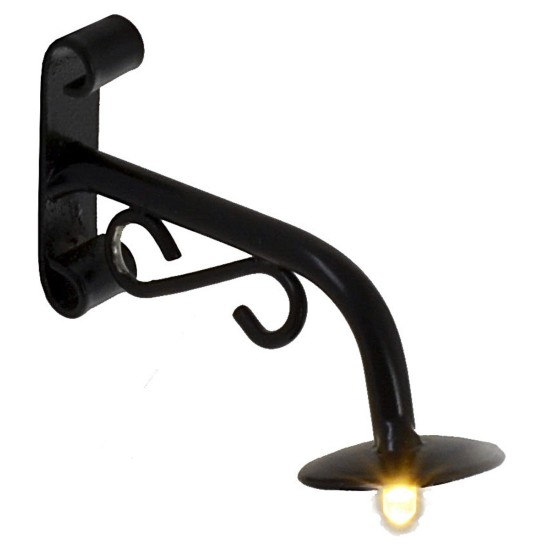 Lampione da campagna cm 5,5 con led a luce calda 3V