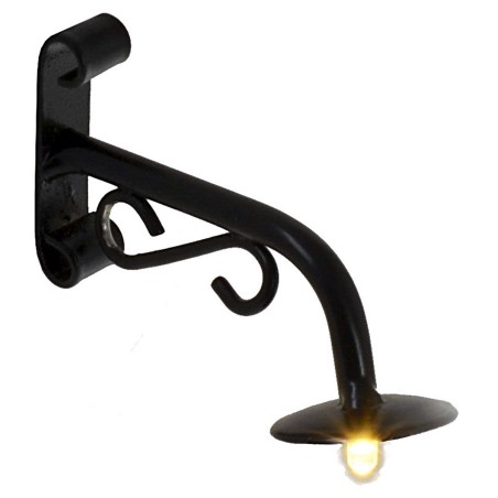 Lampione da campagna cm 5,5 con led a luce calda 3V lampione