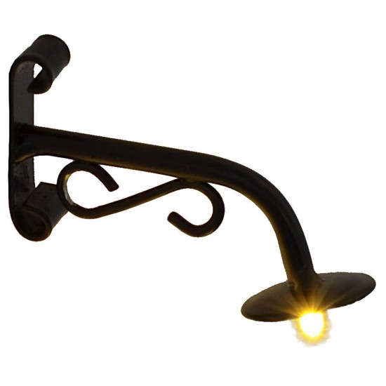 Farola de campo de 5,5 cm con LED de luz cálida 3V farola.