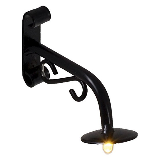 Lampione da campagna cm 5,5 con led a luce calda 3V