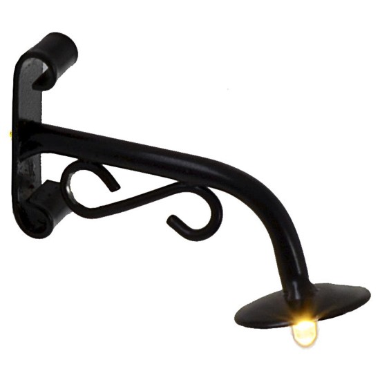 Lampione da campagna cm 5,5 con led a luce calda 3V