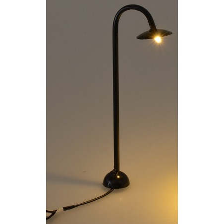 Lampione da strada con led 3V luce calda h.13,5 cm