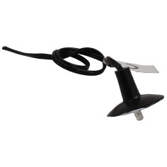 Lampione pensile a piatto tondo Ø 2,5 cm con led luce calda 3V