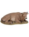 Buey Landi Moranduzzo serie 20 cm en resina Mundo Pesebres
