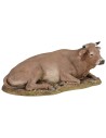 Buey Landi Moranduzzo serie 20 cm en resina Mundo Pesebres