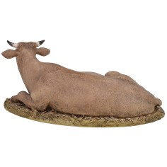 Buey Landi Moranduzzo serie 20 cm en resina Mundo Pesebres 2
