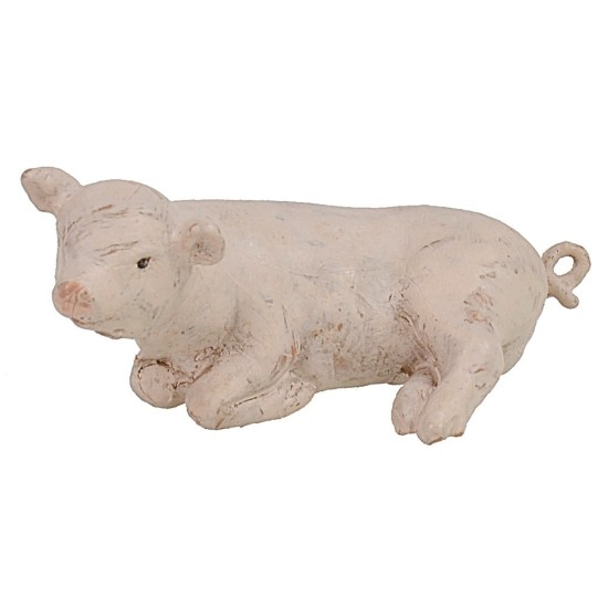 Family of pigs by presepe cm 19 Fontanini