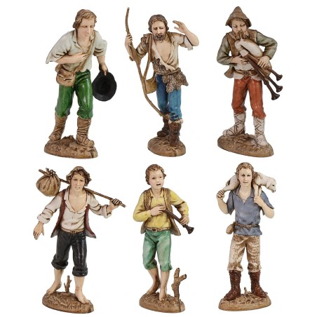 Set 6 pastori 12 cm Landi Moranduzzo