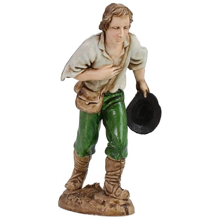 Set 6 pastori 12 cm Landi Moranduzzo base, statue, pastore