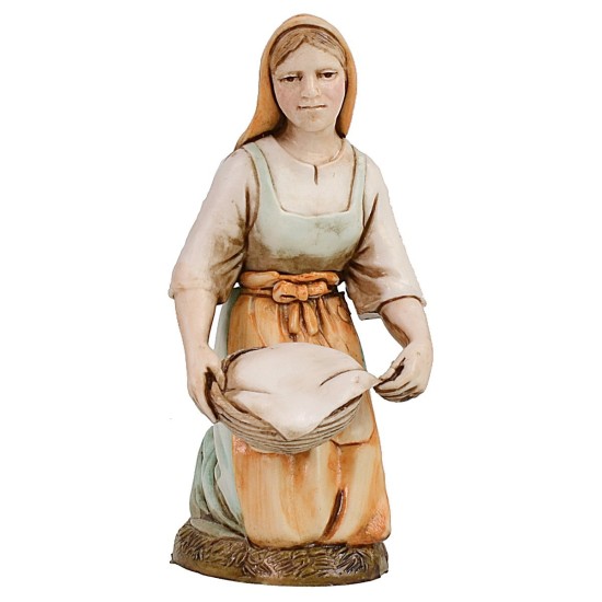 Set 6 figure 12 cm Landi Moranduzzo base, moranduzzo, statue