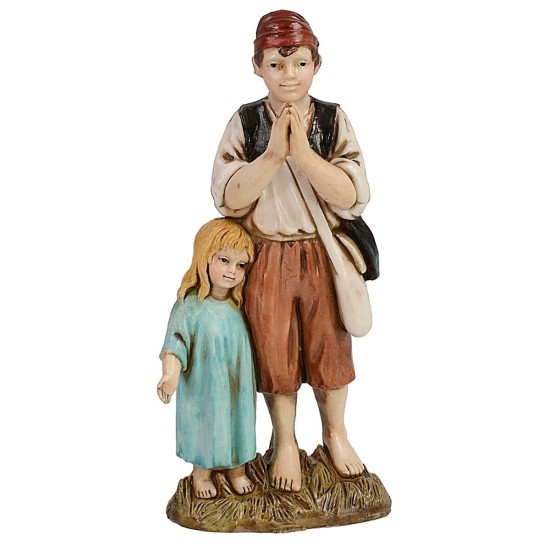 Set 4 bambini serie 12 cm Landi Moranduzzo