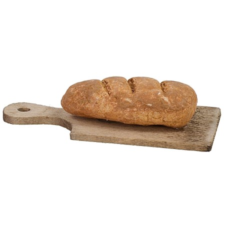 Tagliere con pane cm 4x2x1 h