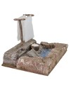 Setting up a washing machine for presepe cm 19,5x14, 5x12, 5 h