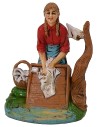 Lavandera serie 10 cm en pvc Mundo Belenes