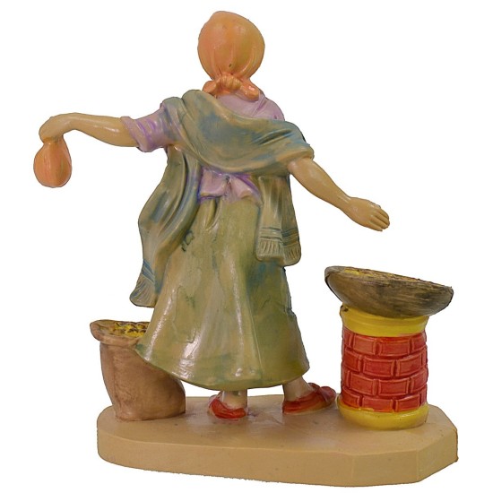 Castagnara 10 cm lux in pvc Mondo Presepi