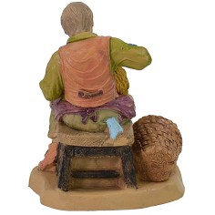 Cesta serie 10 cm lujo en pvc Mundo Belenes 2