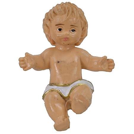 Niño en PVC de 4 cm Mondo Presepi